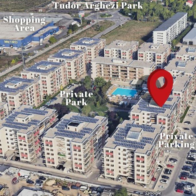 Apartment Solar 50, Private Parking, 2 Bedroom Bukareszt Zewnętrze zdjęcie